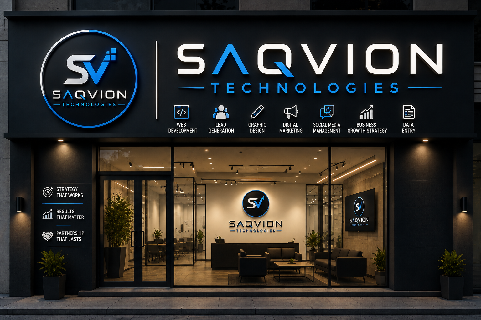 SAQVION Solutions Banner